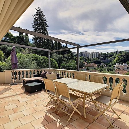 Villa Paradiso, Logement Avec Piscine, Nice Nord المظهر الخارجي الصورة